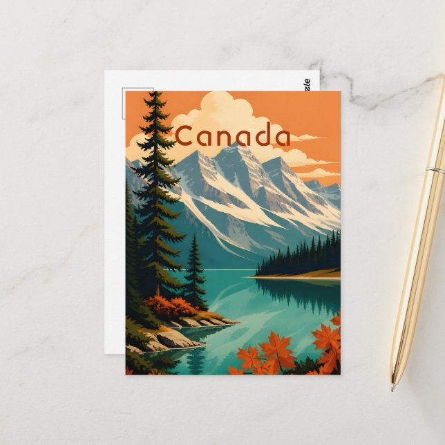 Cartão postal do Canadá (Frente/Verso In Situ)