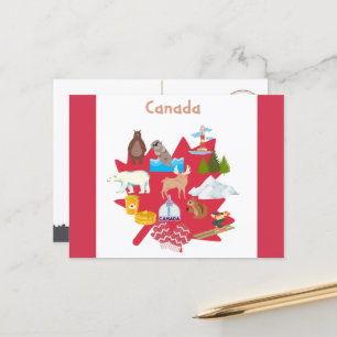 Cartão postal do Canadá