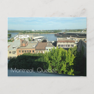 Cartão postal do Canadá do Quebec de Montreal