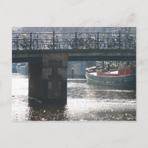 Cartão postal do Canal de Ponte do Bicicleto de Am