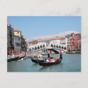 Cartão postal do Canal de Veneza