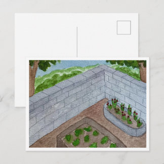 Cartão Postal do Canto do Jardim