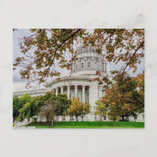 Cartão Postal do Capitólio de MO no Outono