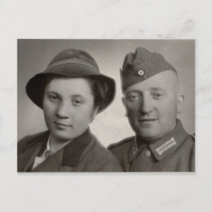 Cartão postal do Casal Vintage