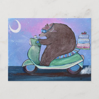 Cartão Postal do Caso do Bolo de Aniversário