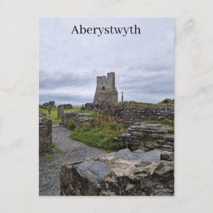 Cartão postal do Castelo Aberystwyth