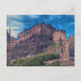 Cartão postal do Castelo de Edimburgo