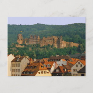 Cartão postal do Castelo de Heidelberg