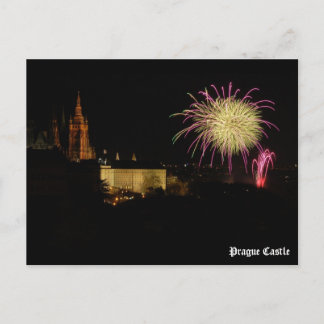 Cartão postal do Castelo de Praga