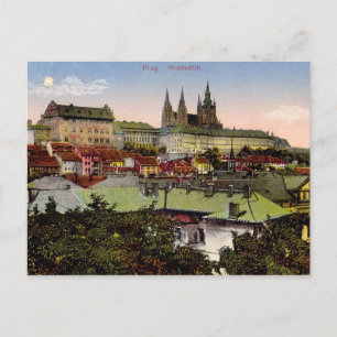 Cartão postal do Castelo de Praga