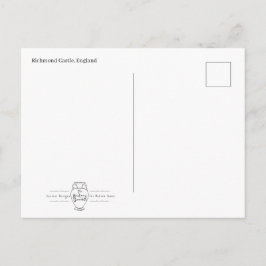 Cartão postal do Castelo de Richmond