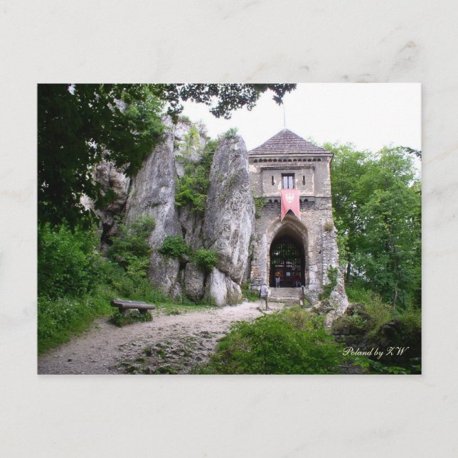 Cartão postal do Castelo Medieval (Frente)
