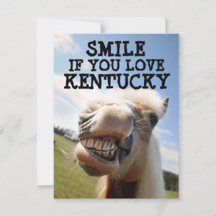 Cartão postal do CAVALO KENTUCKY