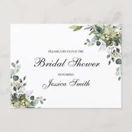 Cartão postal do Chá de panela Eucalyptus