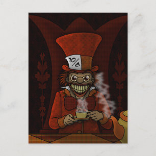 Cartão postal do Chapeleiro Maluco