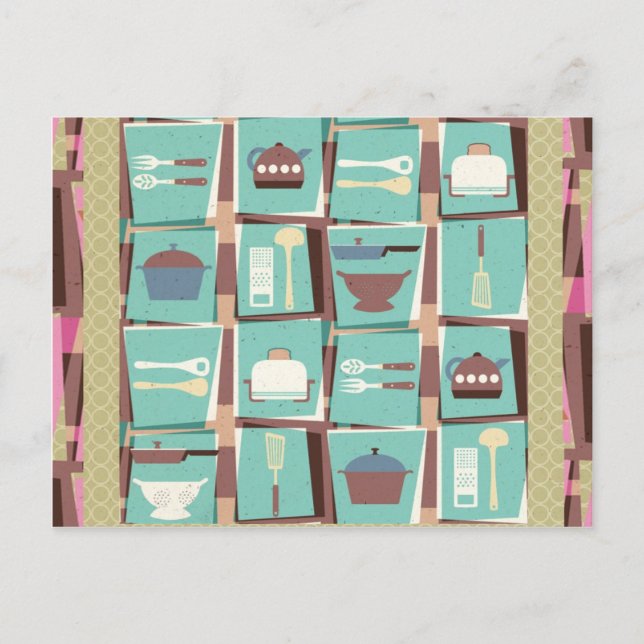 Cartão-postal do Clube de Cozinha (ou Cartão de Re (Frente)