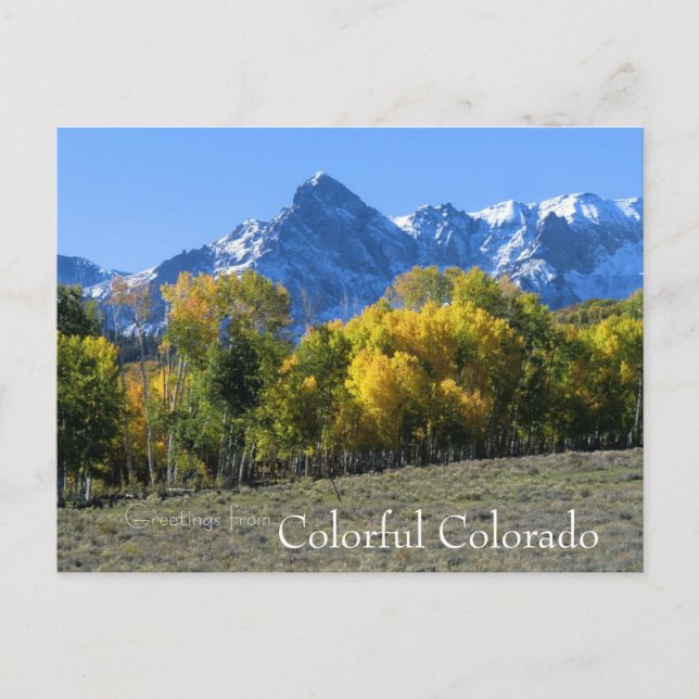 Cartão Postal do Colorado (Frente)