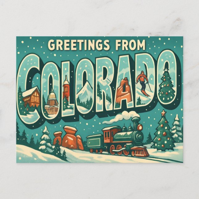 Cartão postal do COLORADO (Frente)