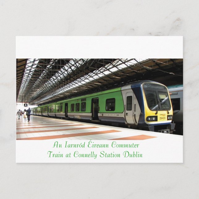 Cartão postal do comboio (Frente)