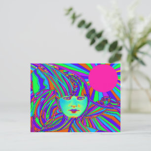 Cartão Postal do Computador de Internet