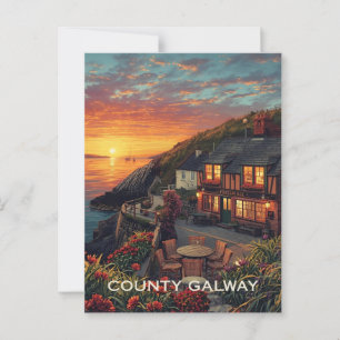 Cartão postal do Condado de Galway