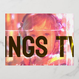 Cartão-postal do convite à apresentação de folhas