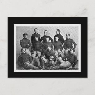 Cartão postal do Convite de festas de futebol