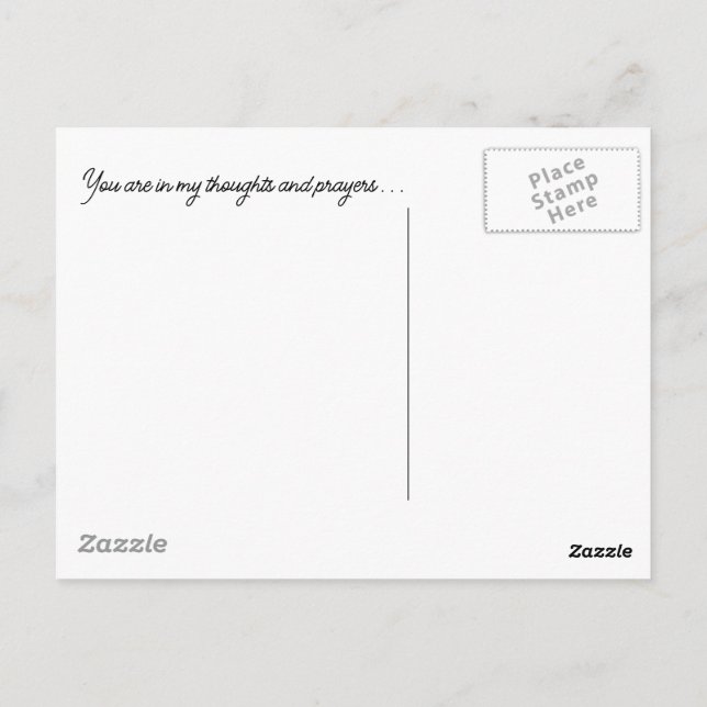 Cartão Postal do Coração (Verso)