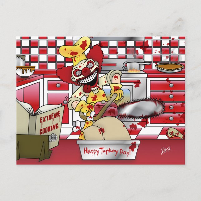 Cartão postal do Cozinhar Extreme (Frente)