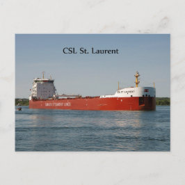 cartão postal do CSL St. Laurent