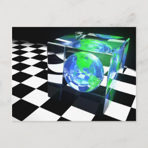 Cartão postal do Cubo da Terra