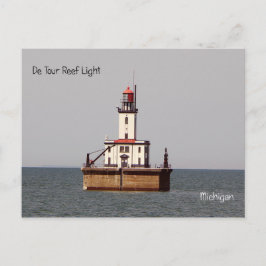 Cartão postal do De Tour Reef Light