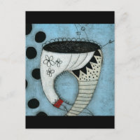 Cartão Postal Do Dente Tem Calças Legais