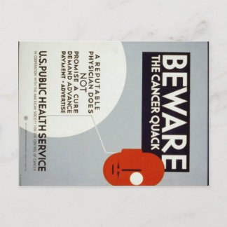 Cartão postal do Departamento de Saúde dos EUA