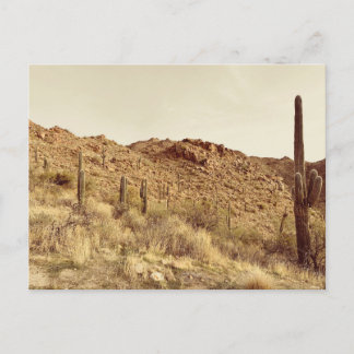 Cartão postal do deserto de arizona