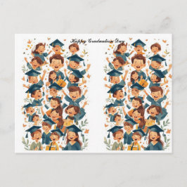 Cartão postal do dia de formatura