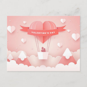 Cartão postal do dia de os namorados