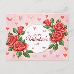 Cartão postal do dia de os namorados