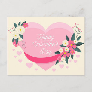 Cartão postal do dia de os namorados