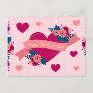 Cartão postal do dia de os namorados