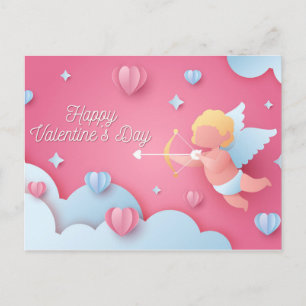 Cartão postal do dia de os namorados
