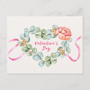 Cartão postal do dia de os namorados