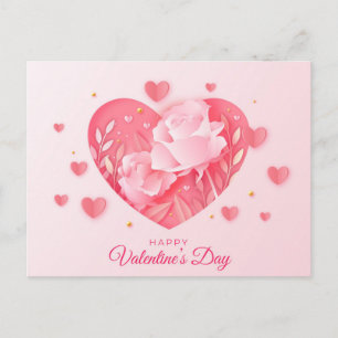 Cartão postal do dia de os namorados