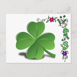 Cartão postal do dia de Patrick Shamrock