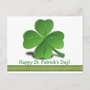 Cartão postal do dia de Patrick Shamrock