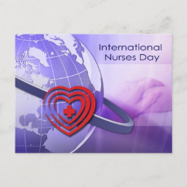 Cartão postal do Dia Internacional das Enfermeiras