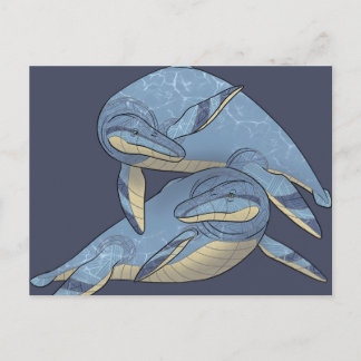 Cartão postal do dinossauro - Kronossauro