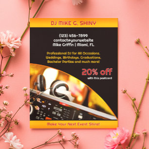 Cartão Postal do DJ Music Club