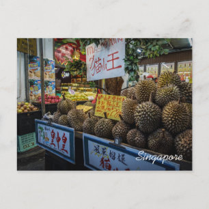 Cartão postal do Durian de Singapura