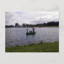 Cartão postal do Eldridge Park Dragon Boat em Elmi